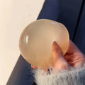 Stress Ball Slow-Rebound Toy Transparent Coconut Oil Maltose Squeeze Toy Pink Blue Candy Color Anti-Stress Sensory Toy Gifts