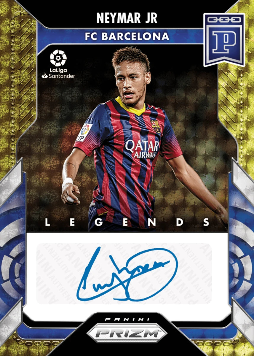 Panini Style DIY Card Set: Neymar, CR7, Modrić & Ansu Fati, Ultimate Football Gift for Fans, Premium Signature Collector Cards