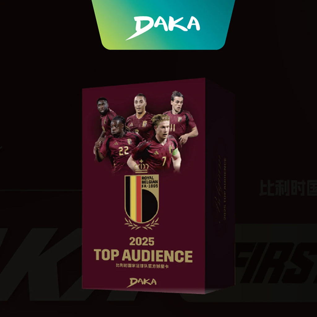 Genuine Daka 2025-26 Top Audience Series 2 Football Star Collection Cards Signature rating Card Football Club Official Box Gifts