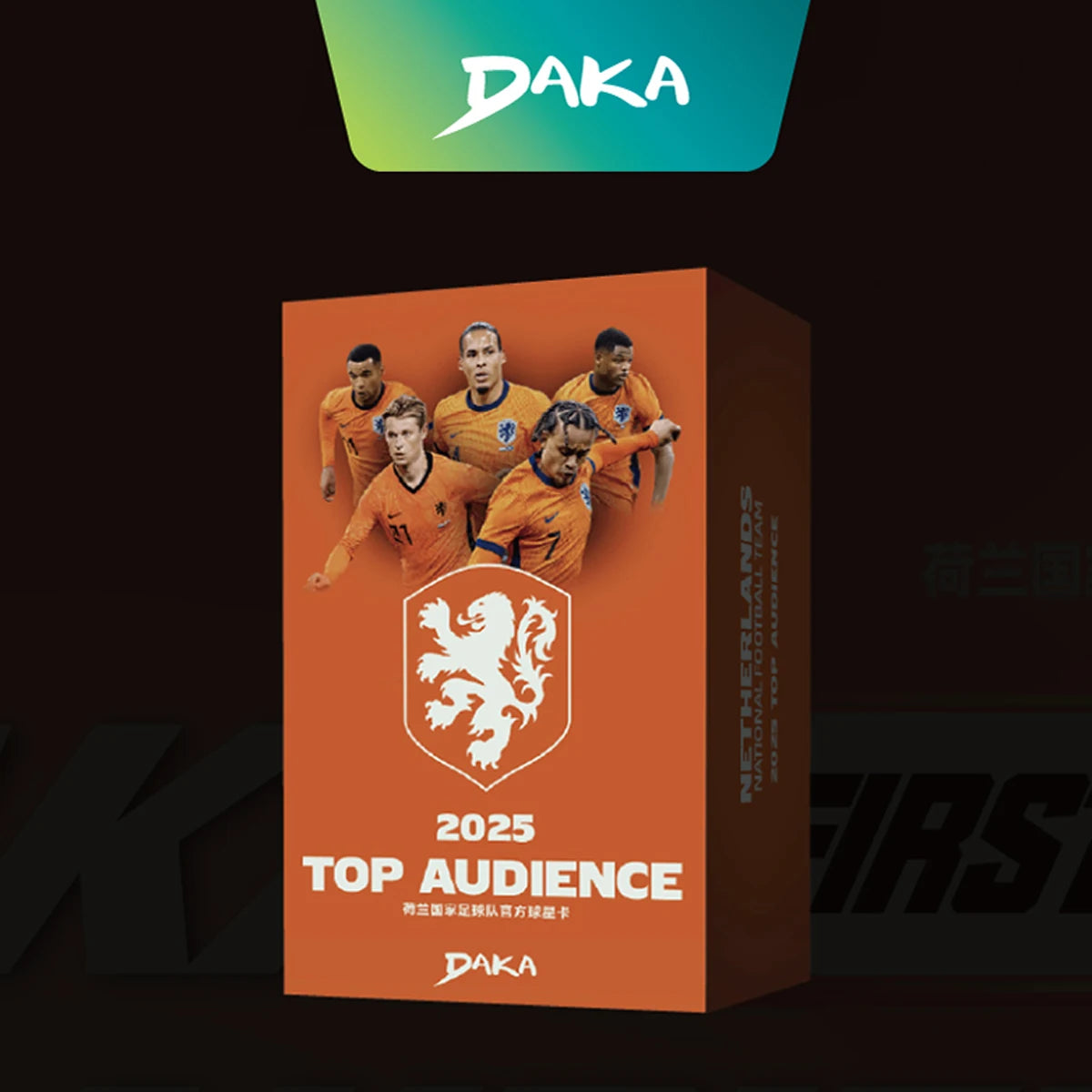 Genuine Daka 2025-26 Top Audience Series 2 Football Star Collection Cards Signature rating Card Football Club Official Box Gifts