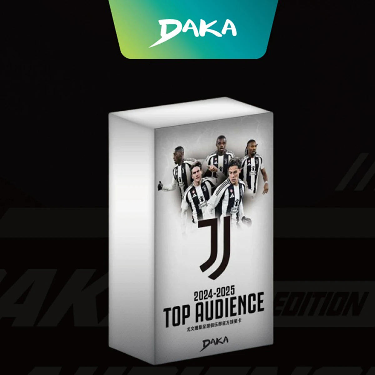 Genuine Daka 2025-26 Top Audience Series 2 Football Star Collection Cards Signature rating Card Football Club Official Box Gifts