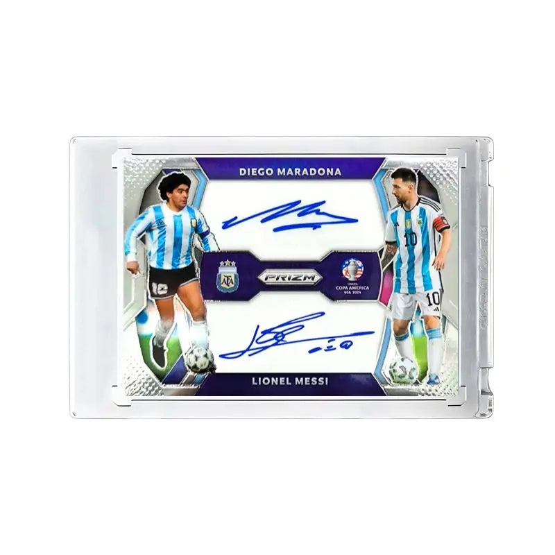 DIY All-Star Soccer Cards Set Featuring Messi, Ronaldo & Mbappé, Ultimate Birthday Gift Box for Football Boys Collection Card