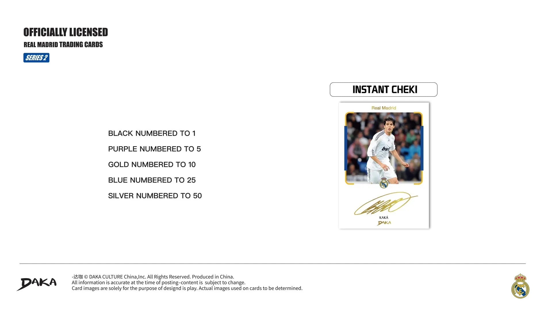 Genuine Daka 2025-26 Top Audience Series 2 Football Star Collection Cards Signature rating Card Football Club Official Box Gifts