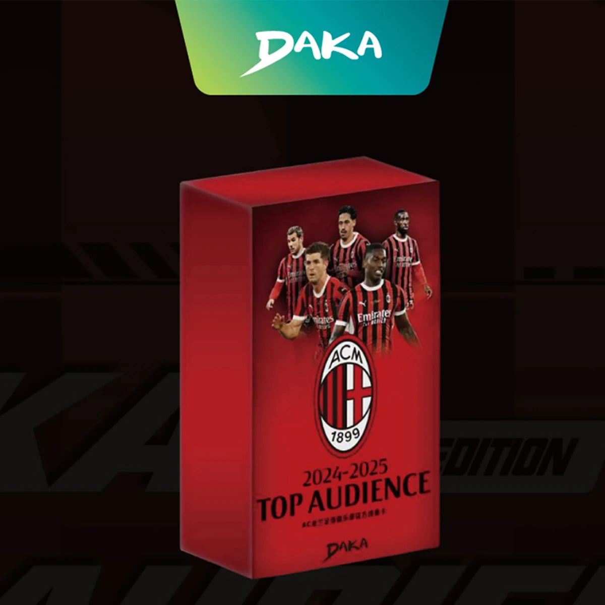 Genuine Daka 2025-26 Top Audience Series 2 Football Star Collection Cards Signature rating Card Football Club Official Box Gifts
