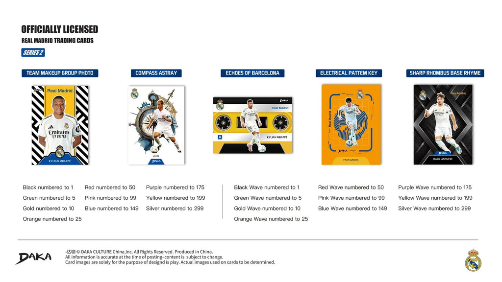 Genuine Daka 2025-26 Top Audience Series 2 Football Star Collection Cards Signature rating Card Football Club Official Box Gifts
