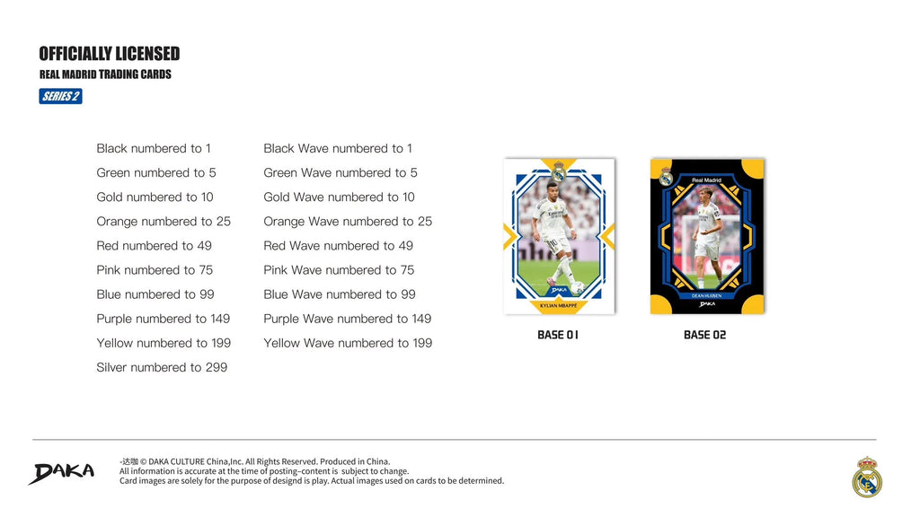 Genuine Daka 2025-26 Top Audience Series 2 Football Star Collection Cards Signature rating Card Football Club Official Box Gifts