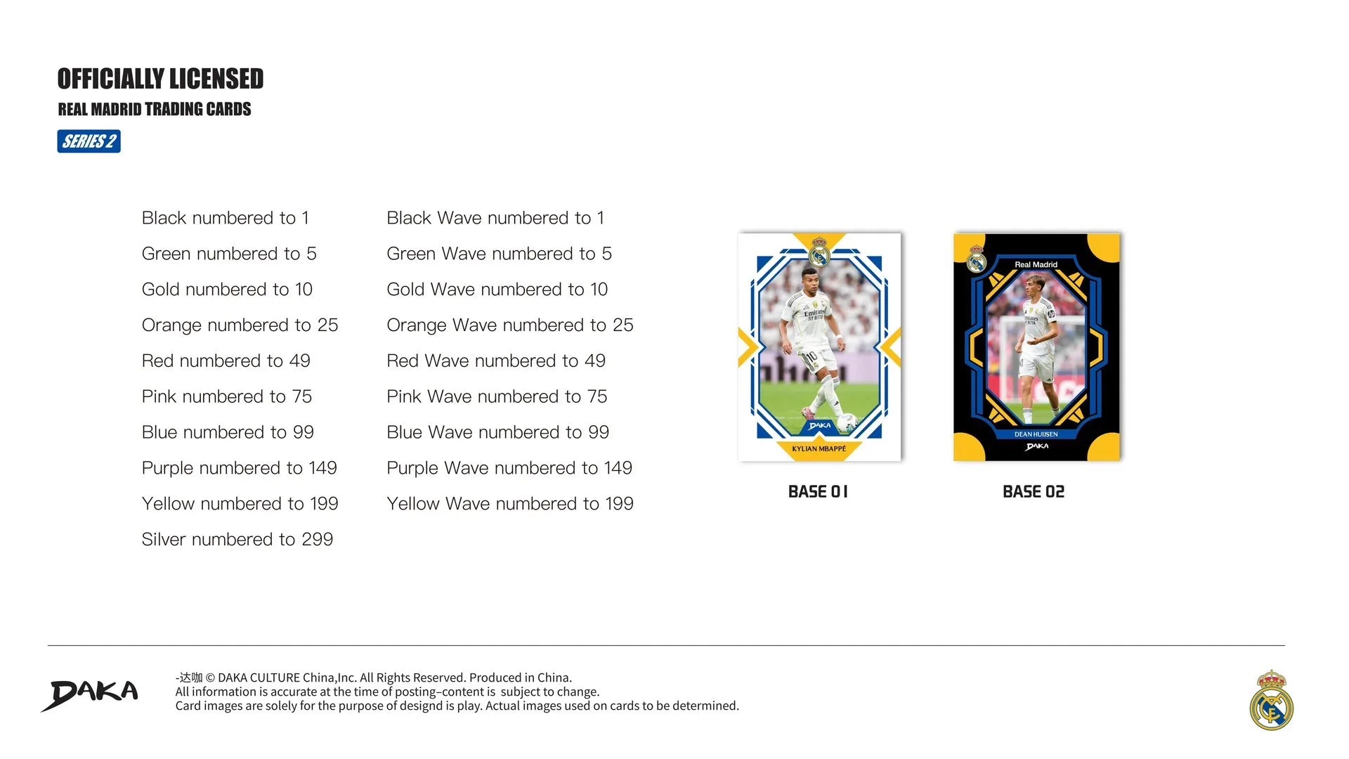 Genuine Daka 2025-26 Top Audience Series 2 Football Star Collection Cards Signature rating Card Football Club Official Box Gifts
