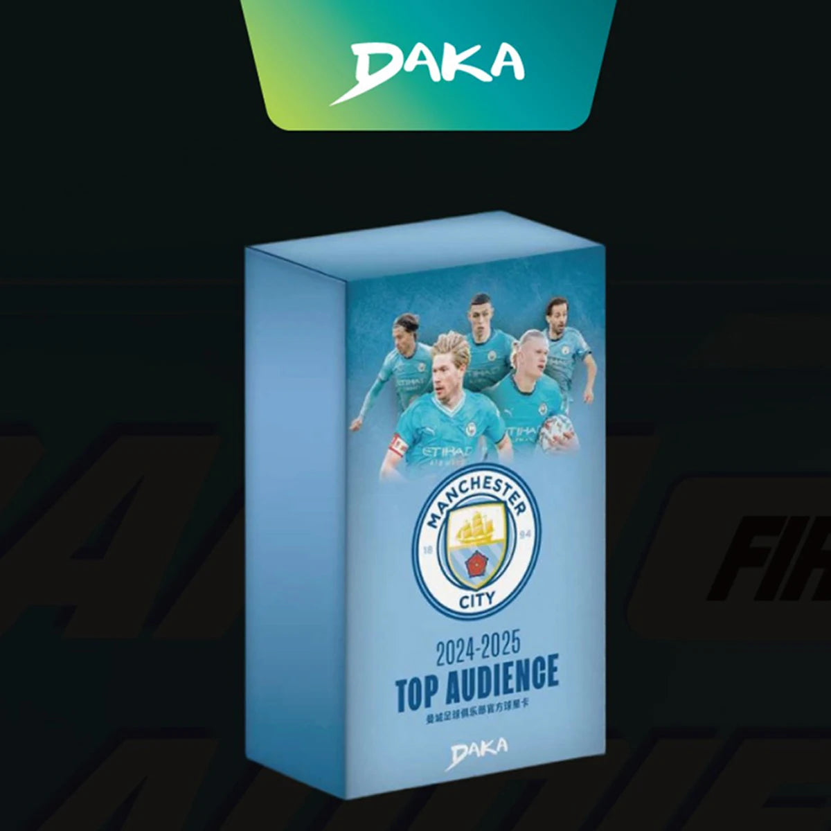 Genuine Daka 2025-26 Top Audience Series 2 Football Star Collection Cards Signature rating Card Football Club Official Box Gifts